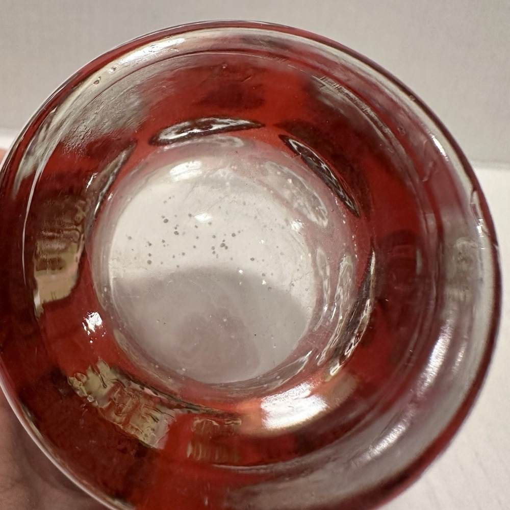 Vintage Culver LTD Old Fashioned Glasses Paisley Red 22K‎ Gold MCM Barware Set 2 - Picture 6 of 8